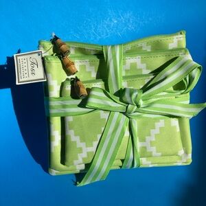 NWT Toss Resort Set of 3 Travel Pouches